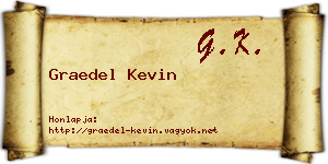 Graedel Kevin névjegykártya